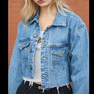 Brandy Melville x John Galt cropped denim jacket